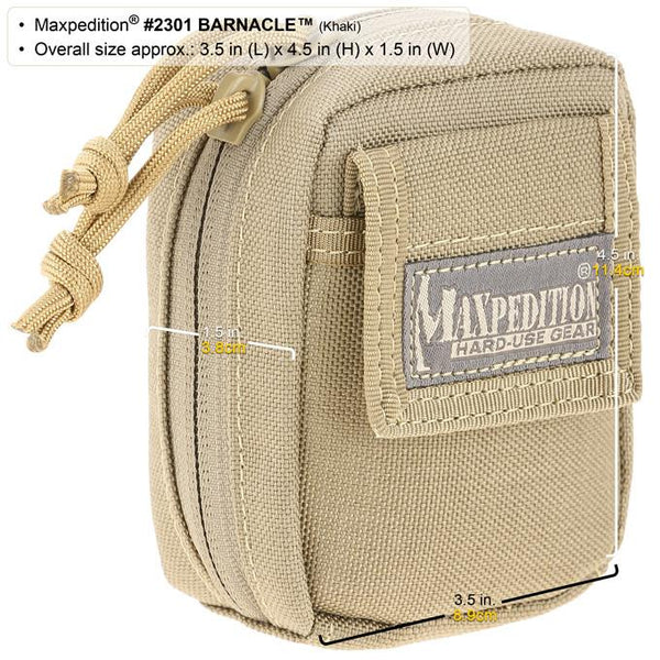 Maxpedition- Barnacle, Tactical, CCW, EDC, Outdoors, Hiking, Camping Accessory