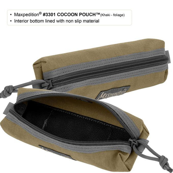 Maxpedition- Cocoon Pouch Maxpedition-Military, CCW, EDC, Tactical, Everyday Carry, Outdoors, Nature, Hiking, Camping, Police Officer, EMT, Firefighter,Bushcraft, Gear