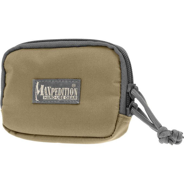 Maxpedition- Hook & Loop 3" x 5" Zipper Pocket,  Tactical, CCW, Gun Accessory, Gun Carrier, Magazine, Shooting Range, Concealed Carry Weapon Maxpedition, Military, CCW, EDC, Everyday Carry, Outdoors, Nature, Hiking, Camping, Police Officer, EMT, Firefighter, Bushcraft, Gear.