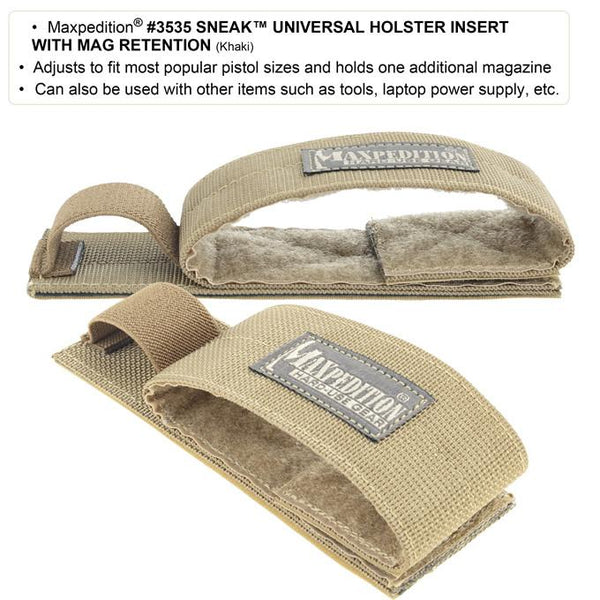 MAXPEDITION MOUCHARD CCW UNIVERSEL HOLSTER INSERT ARMÉE MAG MAXPEDITION MOUCHARD CCW UNIVERSEL HOLSTER INSERT ARMÉE MAG