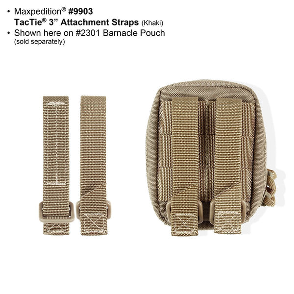 3 TacTie® (Pack of 4)  Maxpedition – MAXPEDITION