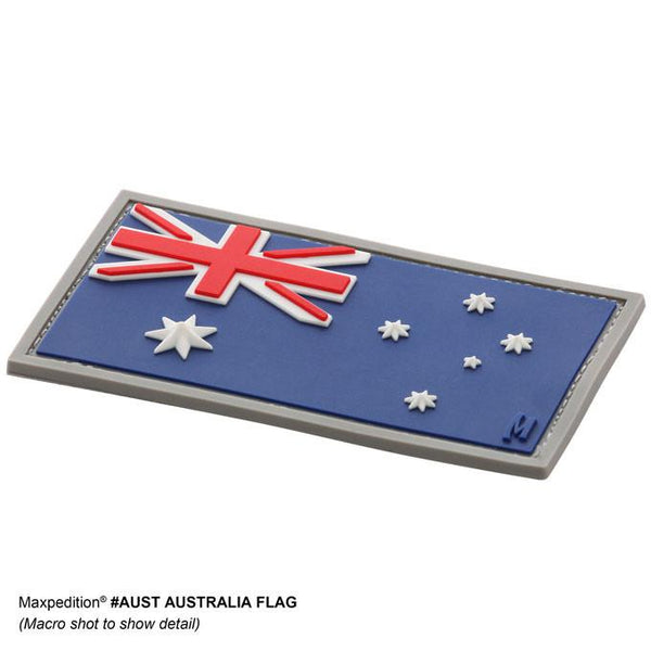 AUSTRALIA FLAG PATCH - MAXPEDITION, Patches, Military, CCW, EDC, Tactical, Everyday Carry, Outdoors, Nature, Hiking, Camping, Bushcraft, Gear, Police Gear, Law Enforcement