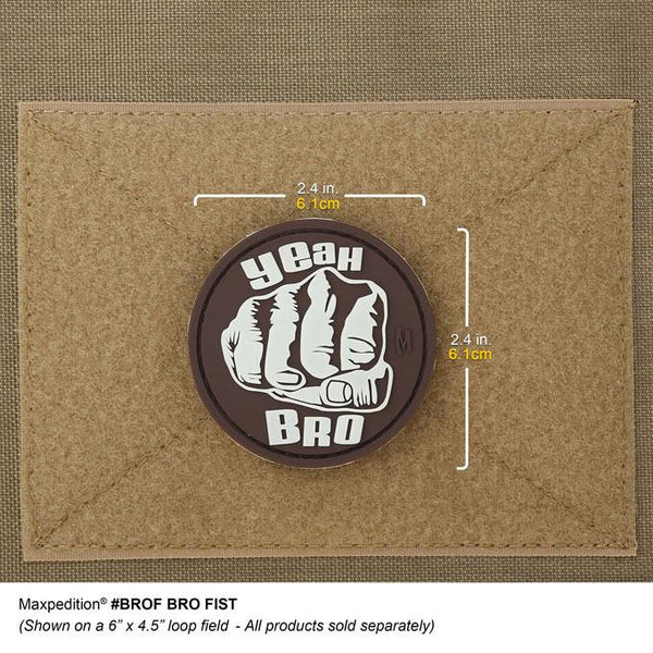BRO FIRST PATCH - MAXPEDITION,Patches, Military, CCW, EDC, Tactical, Everyday Carry, Outdoors, Nature, Hiking, Camping, Bushcraft, Gear, Police Gear, Law Enforcement