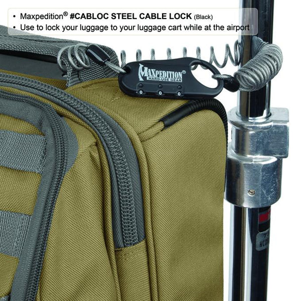 STEEL CABLE LOCK - MAXPEDITION