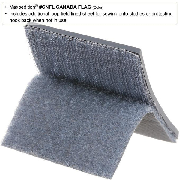 Canada Flag Army Military 3.0 Inch Tactical Hook & Loop Canadian Patch