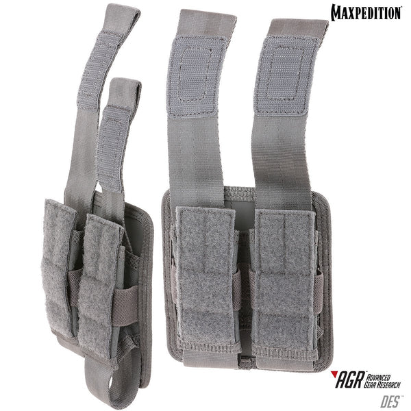 DES DOUBLE SHEATH POUCH - Maxpedition, Military, CCW, EDC, Tactical, Everyday Carry, Outdoors, Nature, Hiking, Camping, Police Officer, EMT, Firefighter, Bushcraft, Gear.