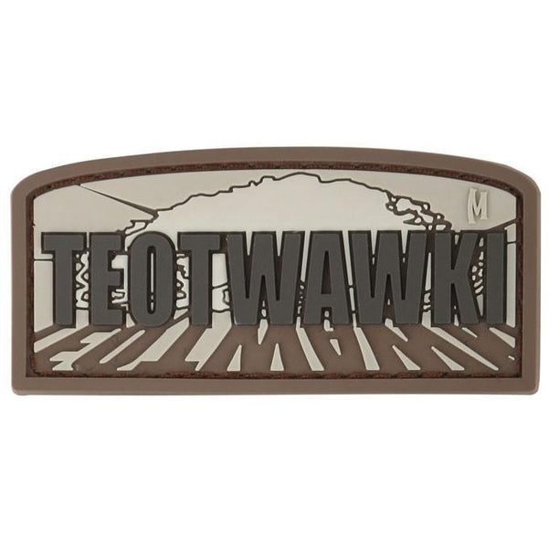 TEOTWAWKI PATCH - MAXPEDITION, Patches, Military, CCW, EDC, Tactical, Everyday Carry, Outdoors, Hiking, Camping, Bushcraft, Gear, Police Gear, Law Enforcement
