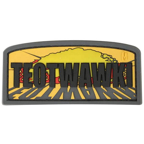 TEOTWAWKI PATCH - MAXPEDITION, Patches, Military, CCW, EDC, Tactical, Everyday Carry, Outdoors, Hiking, Camping, Bushcraft, Gear, Police Gear, Law Enforcement