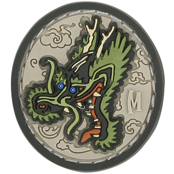 DRAGON HEAD PATCH - MAXPEDITION, Patches, Military, CCW, EDC, Tactical, Everyday Carry, Outdoors, Nature, Hiking, Camping, Bushcraft, Gear, Police Gear, Law Enforcement