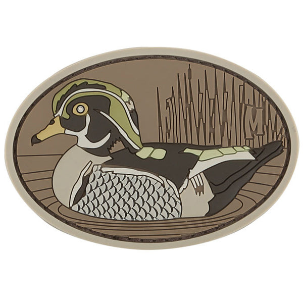 WOOD DUCK PATCH - MAXPEDITION, Patches, Military, CCW, EDC, Tactical, Everyday Carry, Outdoors, Hiking, Camping, Bushcraft, Gear, Police Gear, Law Enforcement
