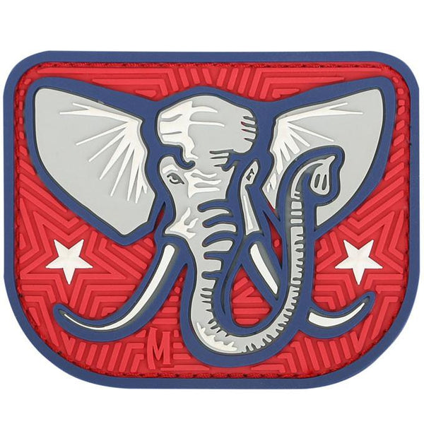 ELEPHANT PATCH - MAXPEDITION, Patches, Military, CCW, EDC, Tactical, Everyday Carry, Outdoors, Nature, Hiking, Camping, Bushcraft, Gear, Police Gear, Law Enforcement