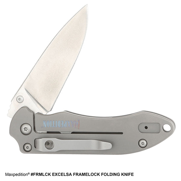 Excelsa Framelock Folding Knife (Large)  Maxpedition Discounted Knives –  MAXPEDITION