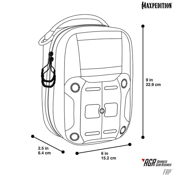 FRP First Response Pouch- Maxpedition, EMT, Medical Kit, Medicine Pouch, First-Response Kit, First-Aid, Emergency Pouch, Maxpedition, Military, CCW, EDC, Tactical, Everyday Carry, Outdoors, Nature, Hiking, Camping, Police Officer, EMT, Firefighter, Bushcraft, Gear.