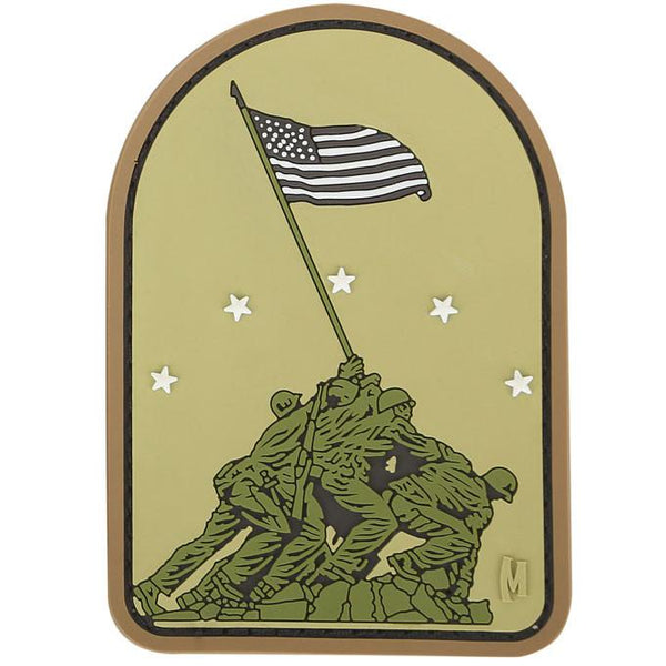 IWO JIMA PATCH - MAXPEDITION, Patches, Military, CCW, EDC, Tactical, Everyday Carry, Outdoors, Nature, Hiking, Camping, Bushcraft, Gear, Police Gear, Law Enforcement