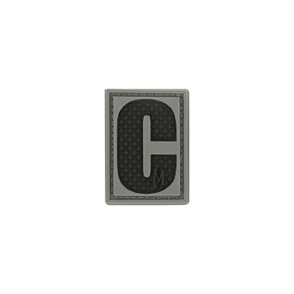 LETTER C PATCH - MAXPEDITION, Patches, Military, CCW, EDC, Tactical, Everyday Carry, Outdoors, Nature, Hiking, Camping, Bushcraft, Gear, Police Gear, Law Enforcement