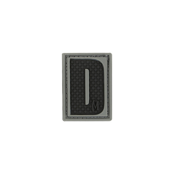 LETTER D PATCH - MAXPEDITION, Patches, Military, CCW, EDC, Tactical, Everyday Carry, Outdoors, Nature, Hiking, Camping, Bushcraft, Gear, Police Gear, Law Enforcement