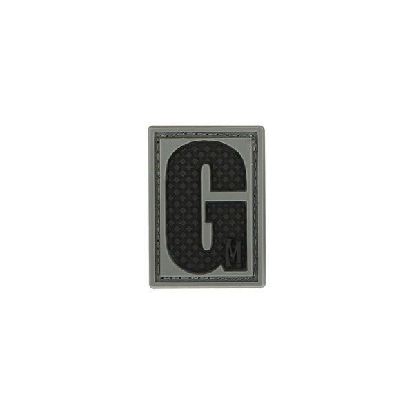 LETTER G PATCH - MAXPEDITION, Patches, Military, CCW, EDC, Tactical, Everyday Carry, Outdoors, Nature, Hiking, Camping, Bushcraft, Gear, Police Gear, Law Enforcement