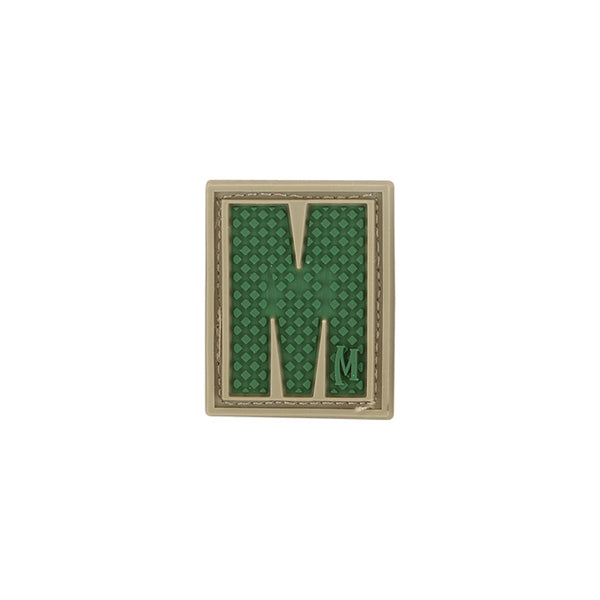 LETTER M PATCH - MAXPEDITION, Patches, Military, CCW, EDC, Tactical, Everyday Carry, Outdoors, Nature, Hiking, Camping, Bushcraft, Gear, Police Gear, Law Enforcement