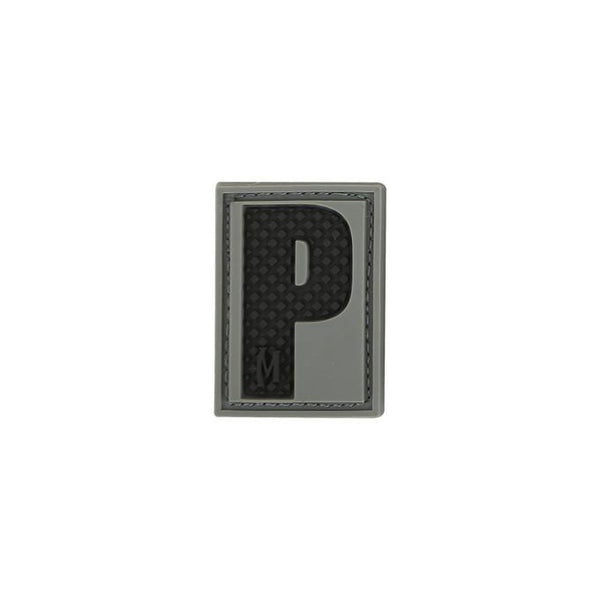 LETTER P PATCH - MAXPEDITION, Patches, Military, CCW, EDC, Tactical, Everyday Carry, Outdoors, Nature, Hiking, Camping, Bushcraft, Gear, Police Gear, Law Enforcement