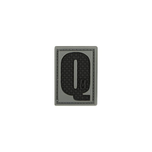 LETTER Q PATCH - MAXPEDITION, Patches, Military, CCW, EDC, Tactical, Everyday Carry, Outdoors, Nature, Hiking, Camping, Bushcraft, Gear, Police Gear, Law Enforcement