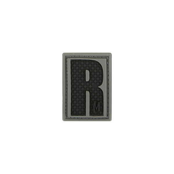 LETTER R PATCH - MAXPEDITION, Patches, Military, CCW, EDC, Tactical, Everyday Carry, Outdoors, Nature, Hiking, Camping, Bushcraft, Gear, Police Gear, Law Enforcement