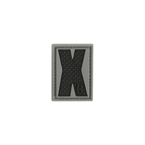 LETTER X PATCH - MAXPEDITION, Patches, Military, CCW, EDC, Tactical, Everyday Carry, Outdoors, Nature, Hiking, Camping, Bushcraft, Gear, Police Gear, Law Enforcement