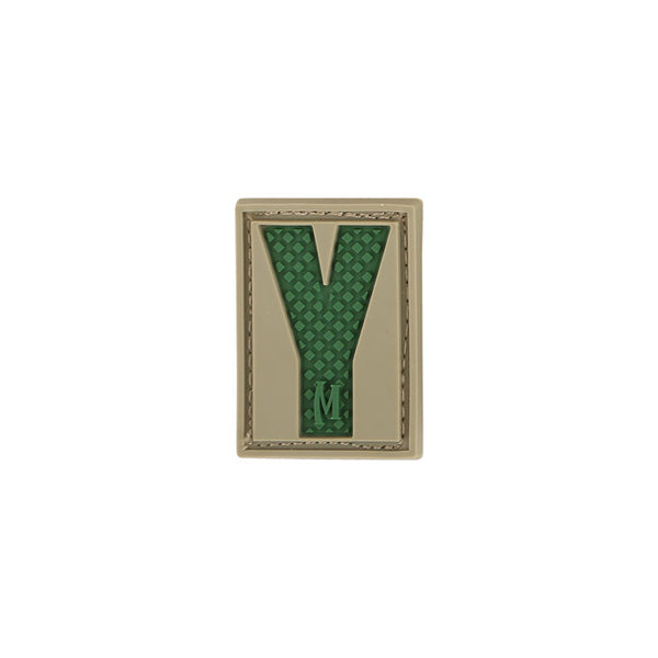 LETTER Y PATCH - MAXPEDITION, Patches, Military, CCW, EDC, Tactical, Everyday Carry, Outdoors, Nature, Hiking, Camping, Bushcraft, Gear, Police Gear, Law Enforcement