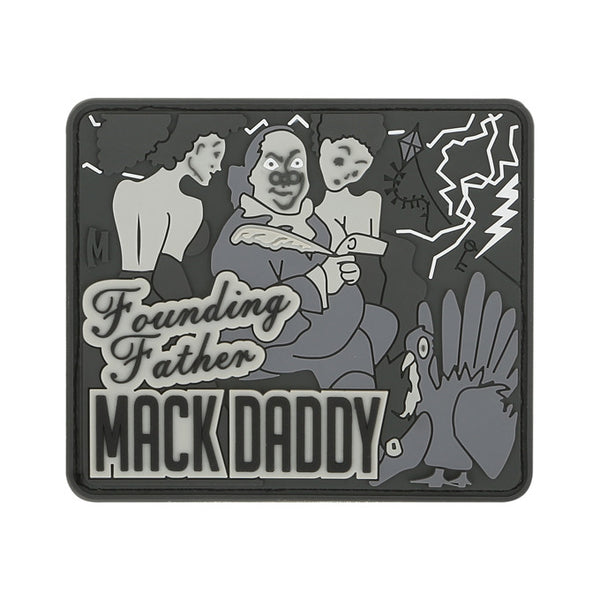 BEN FRANKLIN MACK PATCH - MAXPEDITION, Patches, Military, CCW, EDC, Tactical, Everyday Carry, Outdoors, Nature, Hiking, Camping, Bushcraft, Gear, Police Gear, Law Enforcement