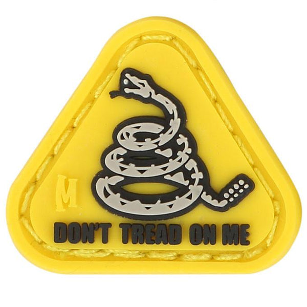 DON'T TREAD ON ME MICROPATCH - MAXPEDITION, Patches, Military, CCW, EDC, Tactical, Everyday Carry, Outdoors, Nature, Hiking, Camping, Bushcraft, Gear, Police Gear, Law Enforcement