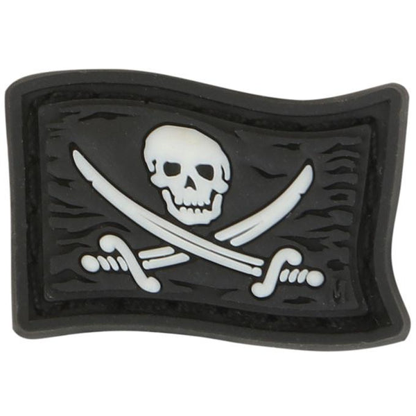 JOLLY ROGER MICROPATCH - MAXPEDITION, Patches, Military, CCW, EDC, Tactical, Everyday Carry, Outdoors, Nature, Hiking, Camping, Bushcraft, Gear, Police Gear, Law Enforcement