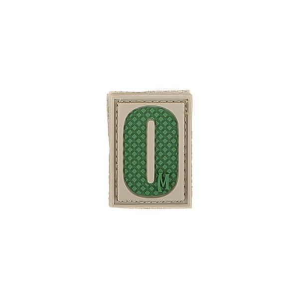 NUMBER 0 PATCH - MAXPEDITION, Patches, Military, CCW, EDC, Tactical, Everyday Carry, Outdoors, Nature, Hiking, Camping, Bushcraft, Gear, Police Gear, Law Enforcement