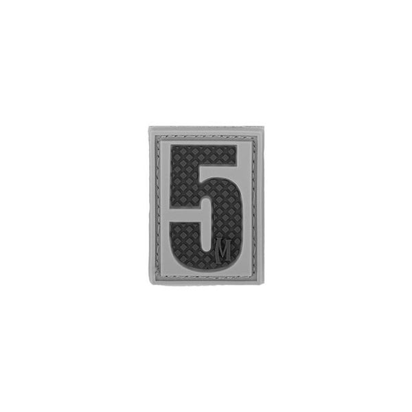 NUMBER 5 PATCH - MAXPEDITION, Patches, Military, CCW, EDC, Tactical, Everyday Carry, Outdoors, Nature, Hiking, Camping, Bushcraft, Gear, Police Gear, Law Enforcement