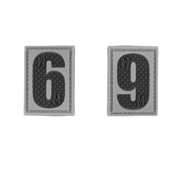 NUMBER 6/9 PATCH - MAXPEDITION, Patches, Military, CCW, EDC, Tactical, Everyday Carry, Outdoors, Nature, Hiking, Camping, Bushcraft, Gear, Police Gear, Law Enforcement