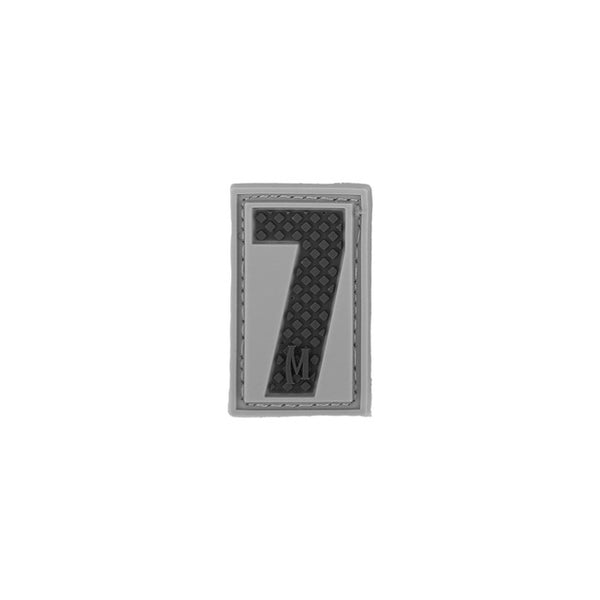NUMBER 7 PATCH - MAXPEDITION, Patches, Military, CCW, EDC, Tactical, Everyday Carry, Outdoors, Nature, Hiking, Camping, Bushcraft, Gear, Police Gear, Law Enforcement