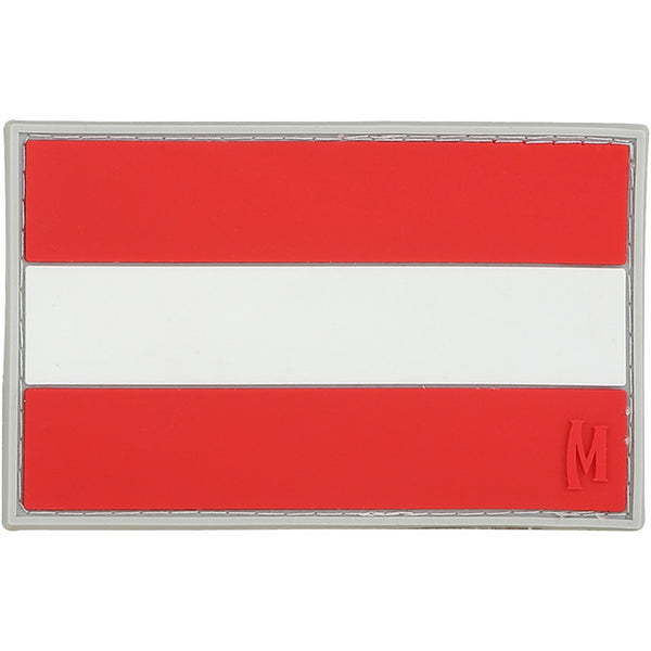 AUSTRIA FLAG PATCH - MAXPEDITION, Patches, Military, CCW, EDC, Tactical, Everyday Carry, Outdoors, Nature, Hiking, Camping, Bushcraft, Gear, Police Gear, Law Enforcement
