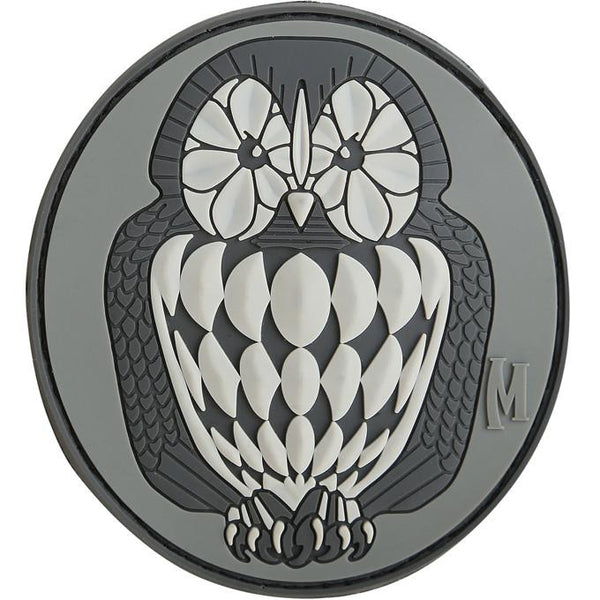 OWL PATCH - MAXPEDITION, Patches, Military, CCW, EDC, Tactical, Everyday Carry, Outdoors, Nature, Hiking, Camping, Bushcraft, Gear, Police Gear, Law Enforcement