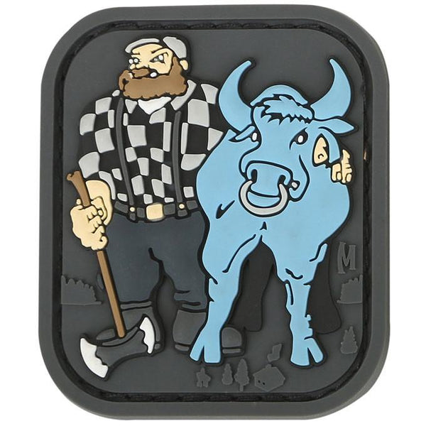 PAUL BUNYAN PATCH - MAXPEDITION, Patches, Military, CCW, EDC, Tactical, Everyday Carry, Outdoors, Nature, Hiking, Camping, Bushcraft, Gear, Police Gear, Law Enforcement