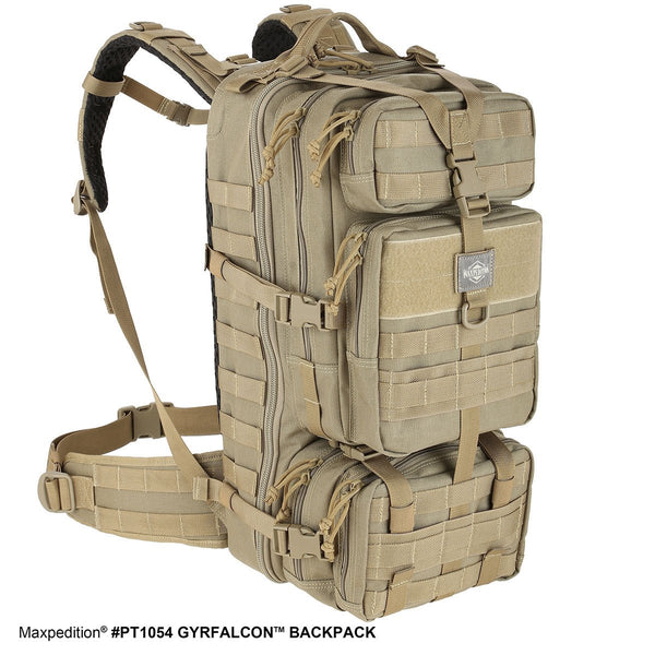 GYRFALCON BACKPACK - Maxpedition, Military, CCW, EDC, Tactical, Everyday Carry, Outdoors, Nature, Hiking, Camping, Police Officer, EMT, Firefighter, Bushcraft, Gear.