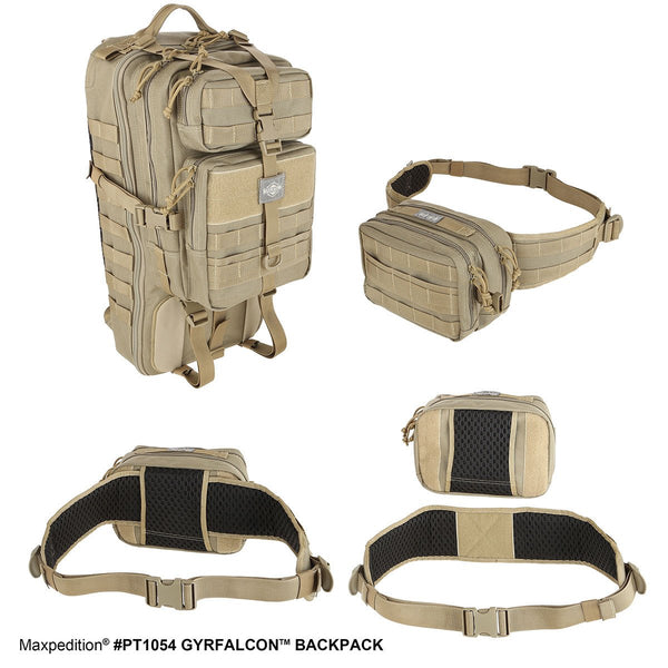 MAXPEDITION GYRFALCON BACKPACK 36L KHAKI - +queespadas