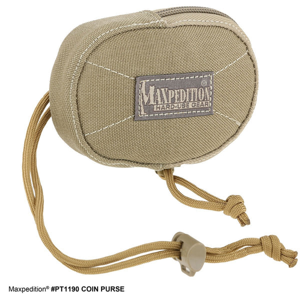 COIN PURSE -Maxpedition-Military, CCW, EDC, Tactical, Everyday Carry, Outdoors, Nature, Hiking, Camping, Police Officer, EMT, Firefighter,Bushcraft, Gear