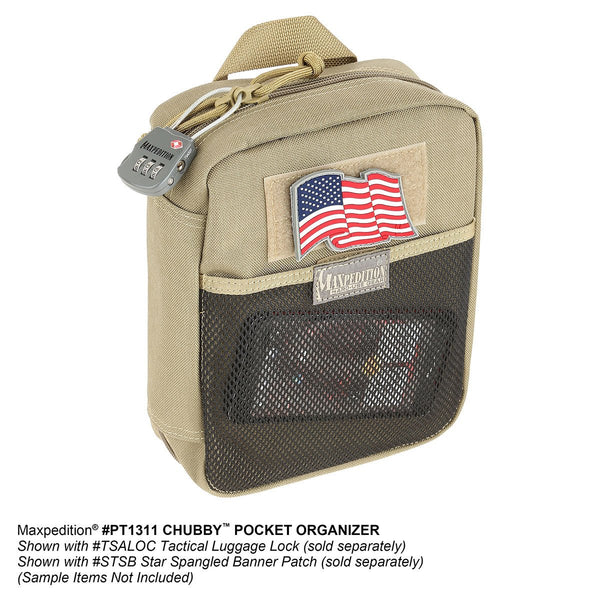 Chubby Pocket Organizer - Maxpedition-Military, CCW, EDC, Tactical, Everyday Carry, Outdoors, Nature, Hiking, Camping, Police Officer, EMT, Firefighter,Bushcraft, Gear