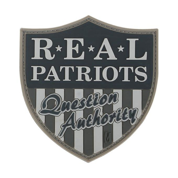 REAL PATRIOTS PATCH - MAXPEDITION, Patches, Military, CCW, EDC, Tactical, Everyday Carry, Outdoors, Nature, Hiking, Camping, Bushcraft, Gear, Police Gear, Law Enforcement