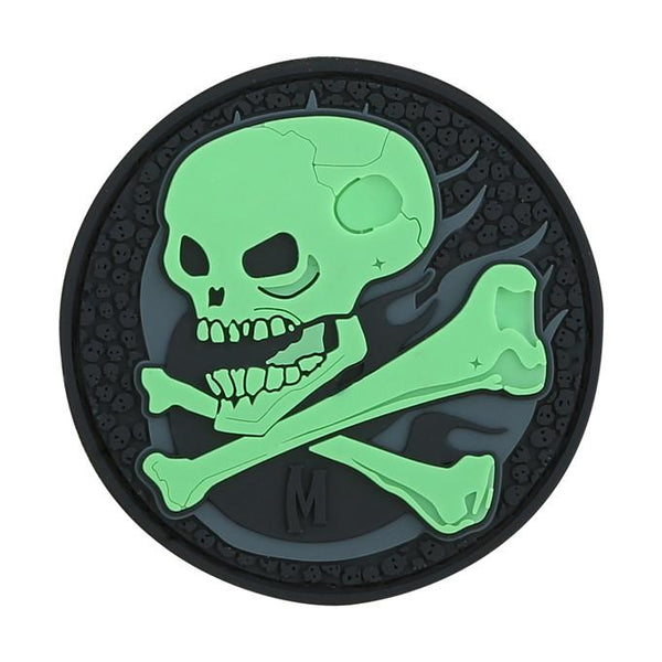 SKULL PATCH - MAXPEDITION, Patches, Military, CCW, EDC, Tactical, Everyday Carry, Outdoors, Nature, Hiking, Camping, Bushcraft, Gear, Police Gear, Law Enforcement