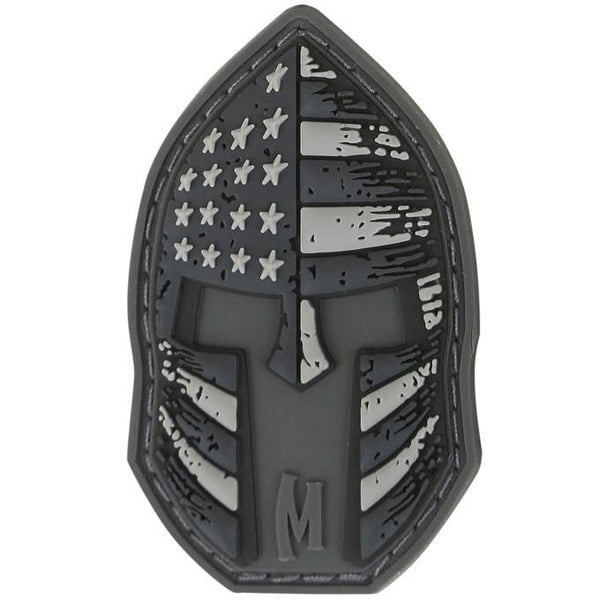 Stars and Stripes Spartan Helmet Morale Patch