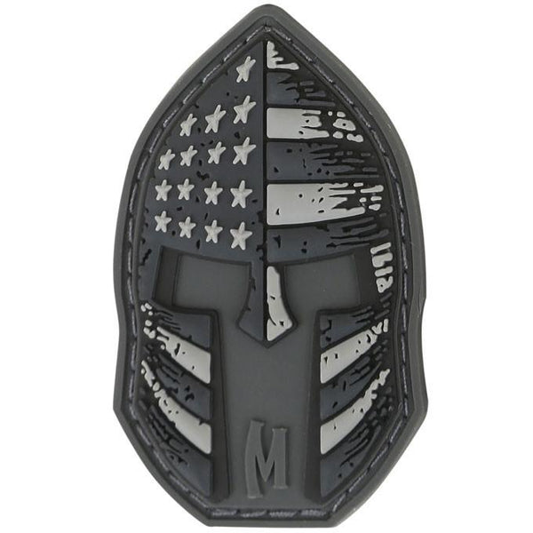 Stars and Stripes Spartan Helmet Morale Patch (20% Off Morale Patch. All Sales are Final)