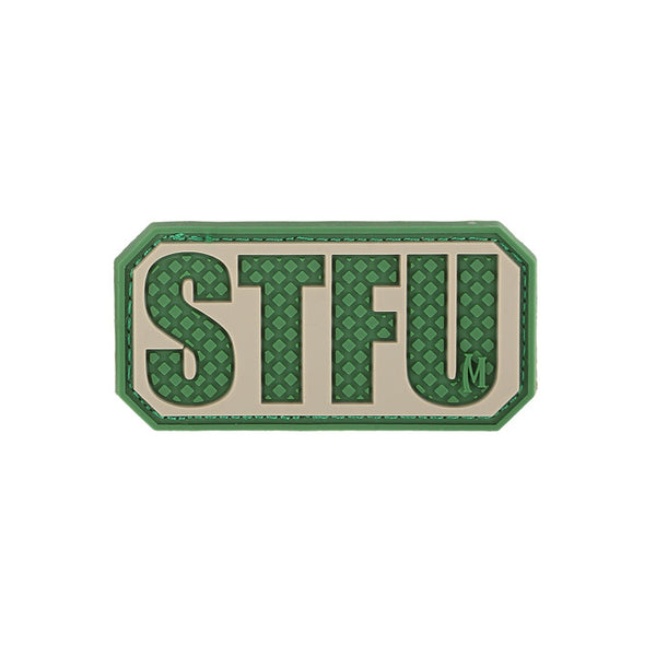 STFU PATCH - MAXPEDITION, Patches, Military, CCW, EDC, Tactical, Everyday Carry, Outdoors, Nature, Hiking, Camping, Bushcraft, Gear, Police Gear, Law Enforcement