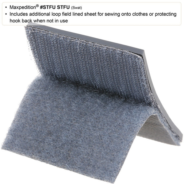 STFU PATCH - MAXPEDITION, Patches, Military, CCW, EDC, Tactical, Everyday Carry, Outdoors, Nature, Hiking, Camping, Bushcraft, Gear, Police Gear, Law Enforcement