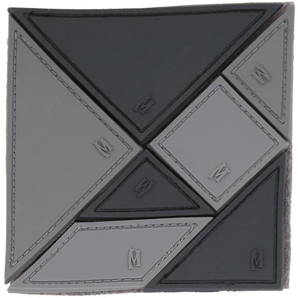 TANGRAM 7-PIECE PATCH - MAXPEDITION, Patches, Military, CCW, EDC, Tactical, Everyday Carry, Outdoors, Nature, Hiking, Camping, Bushcraft, Gear, Police Gear, Law Enforcement