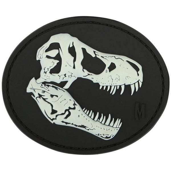 T REX SKULL PATCH - MAXPEDITION, Patches, Military, CCW, EDC, Tactical, Everyday Carry, Outdoors, Nature, Hiking, Camping, Bushcraft, Gear, Police Gear, Law Enforcement