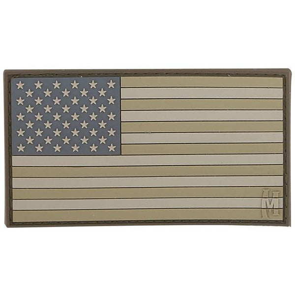 USA FLAG PATCH (LARGE) - MAXPEDITION, Patches, Military, CCW, EDC, Tactical, Everyday Carry, Outdoors, Hiking, Camping, Bushcraft, Gear, Police Gear, Law Enforcement